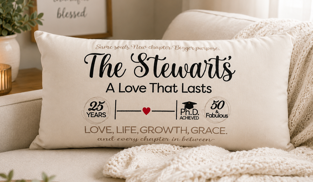 Creating a Personalized Keepsake Pillow: Turning Family Milestones into Beautiful Treasures