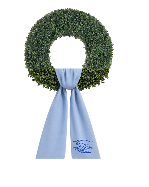 Embroidered Door Sash - Zeta Amicae (Logo) One Side
