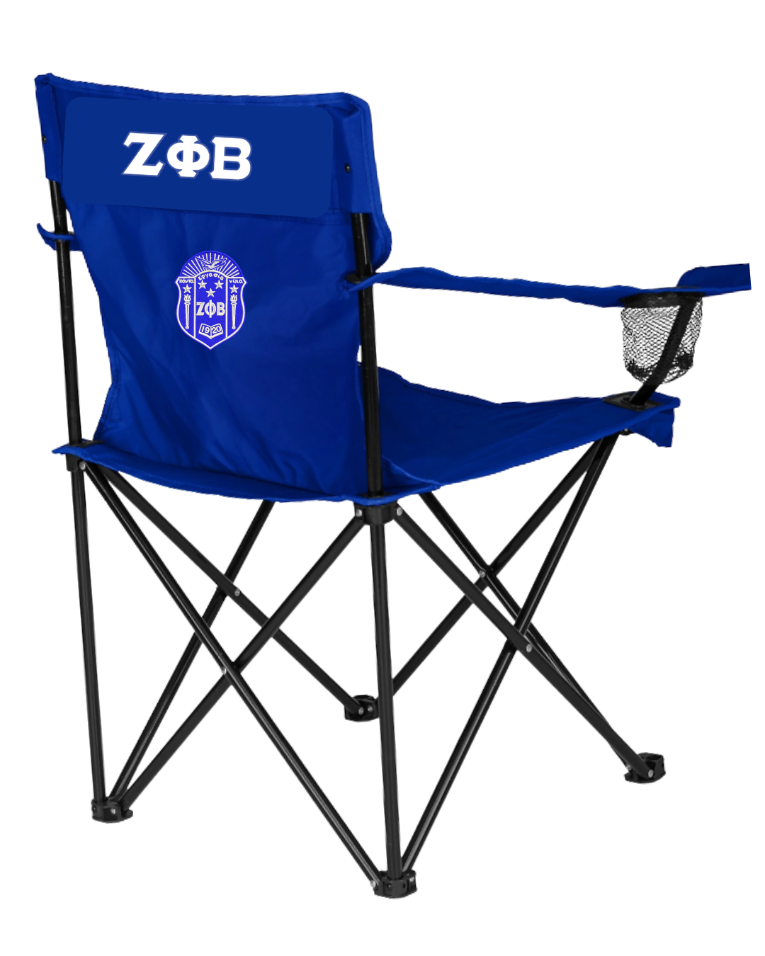 Embroidered Outdoor Folding Chair - Zeta Phi Beta
