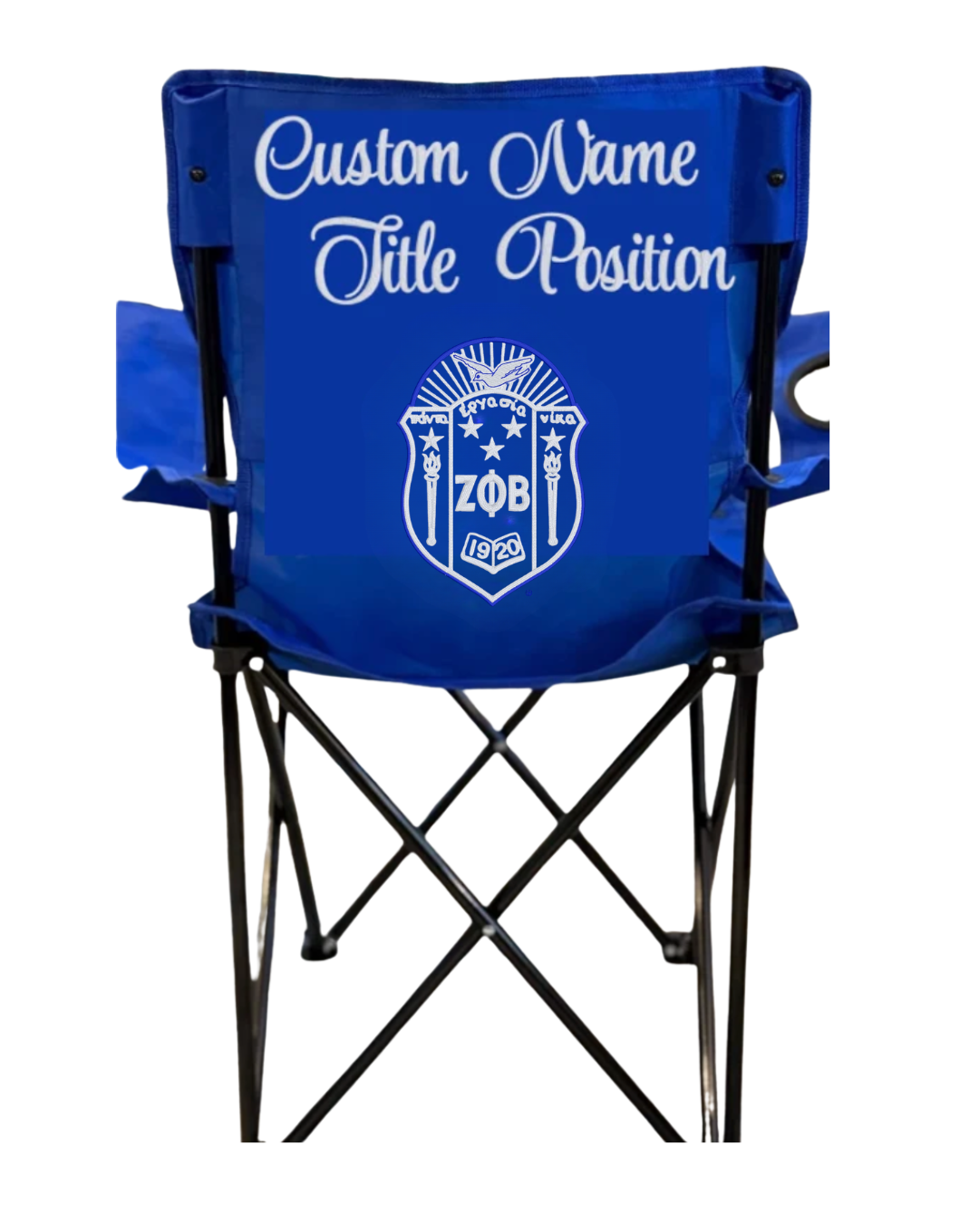 Expanded Custom Zeta Chair – Name & Leadership