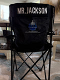 Embroidered Outdoor Folding Chair - Zeta Male Network - ZMN