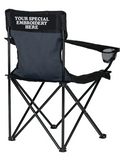 Custom Embroidered Folding Chair – Create Your Own Design